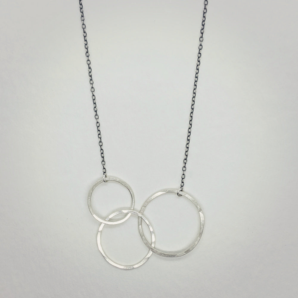 Aura Necklace • Three Hoops