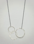 Aura Necklace • Three Hoops