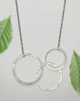 Aura Necklace • Three Hoops