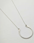 Lucky Horseshoe Necklace • Silver or Gold