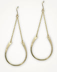 Lucky Horseshoe Earrings • Silver or Gold