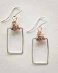 Knot Earrings • Rectangle