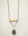 Balance Necklace • Labradorite