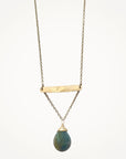 Balance Necklace • Labradorite