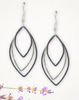 Eclipse Earrings • Three Marquise
