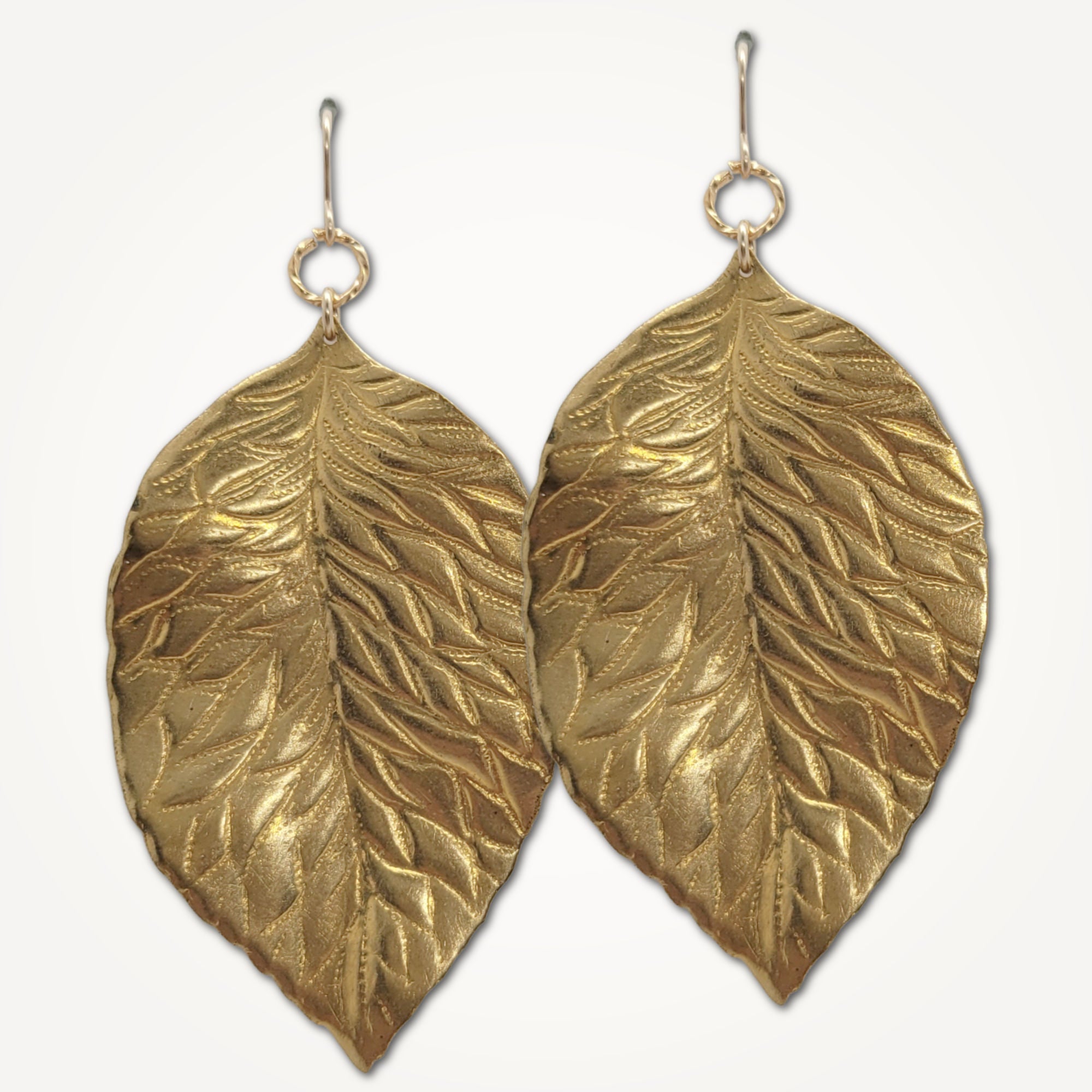 Camelia Leaf Earrings