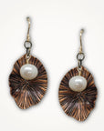 Pearl Frond Earrings