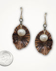 Pearl Frond Earrings