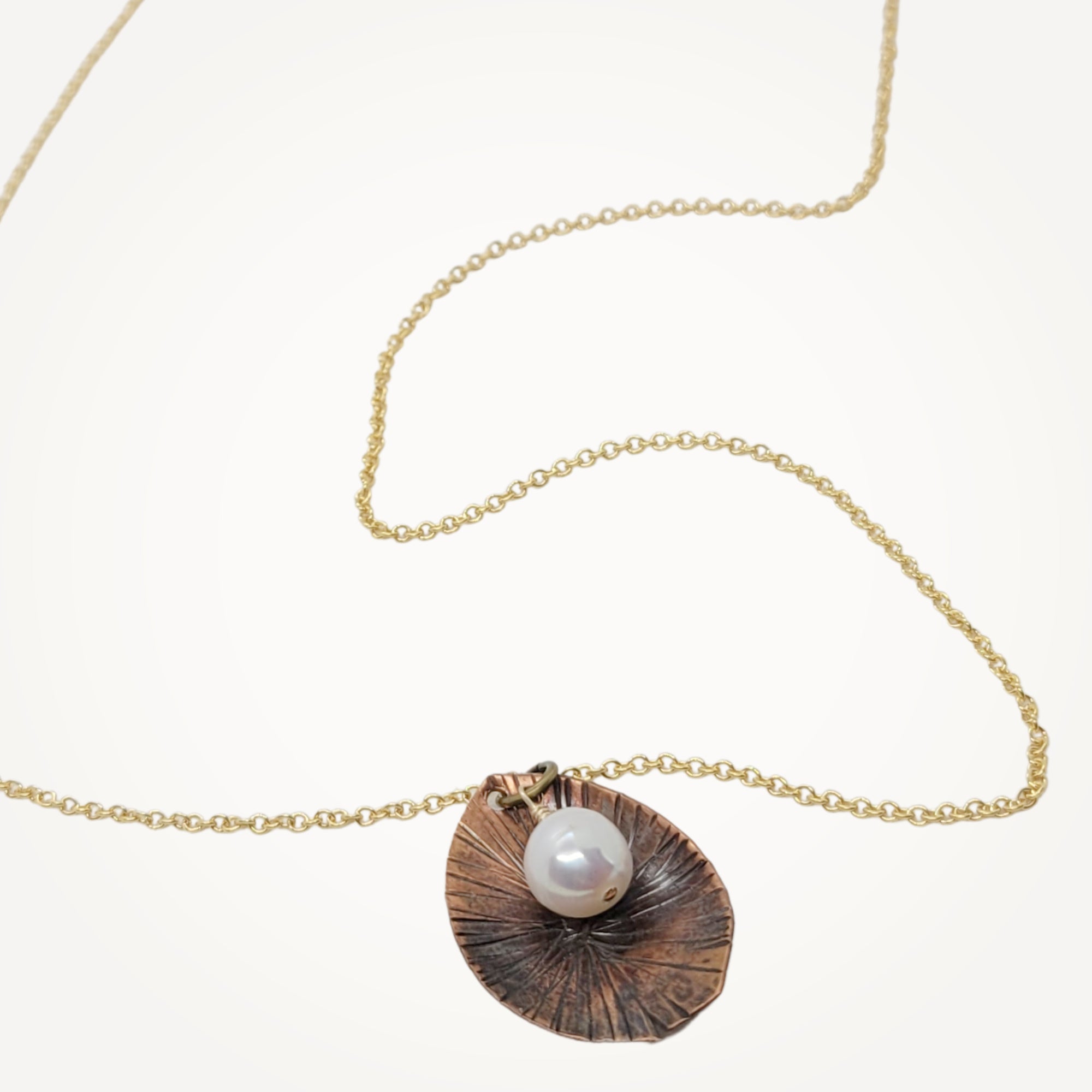 Pearl Frond Necklace
