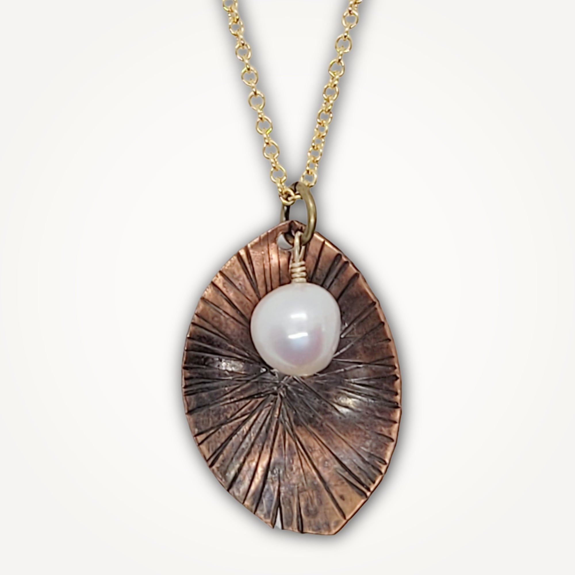 Pearl Frond Necklace