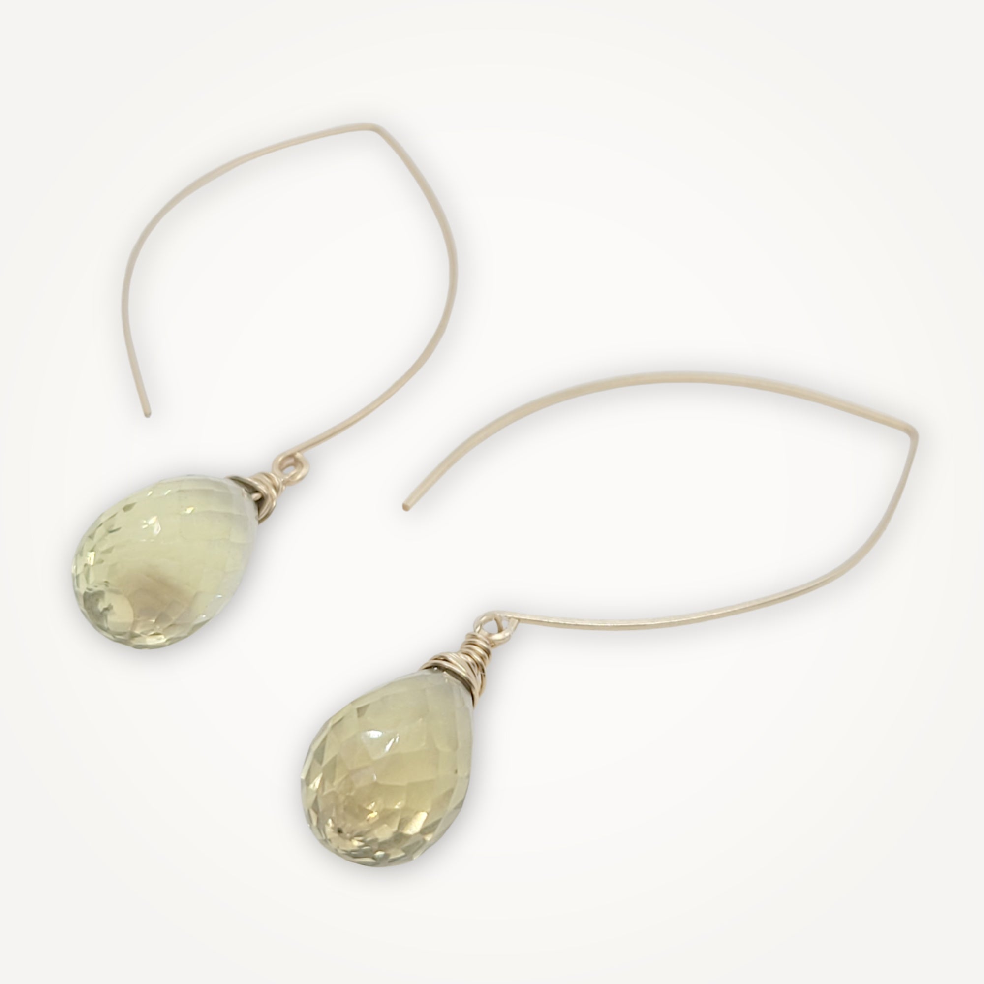 Stone of Optimism • Lemon Quartz Earrings