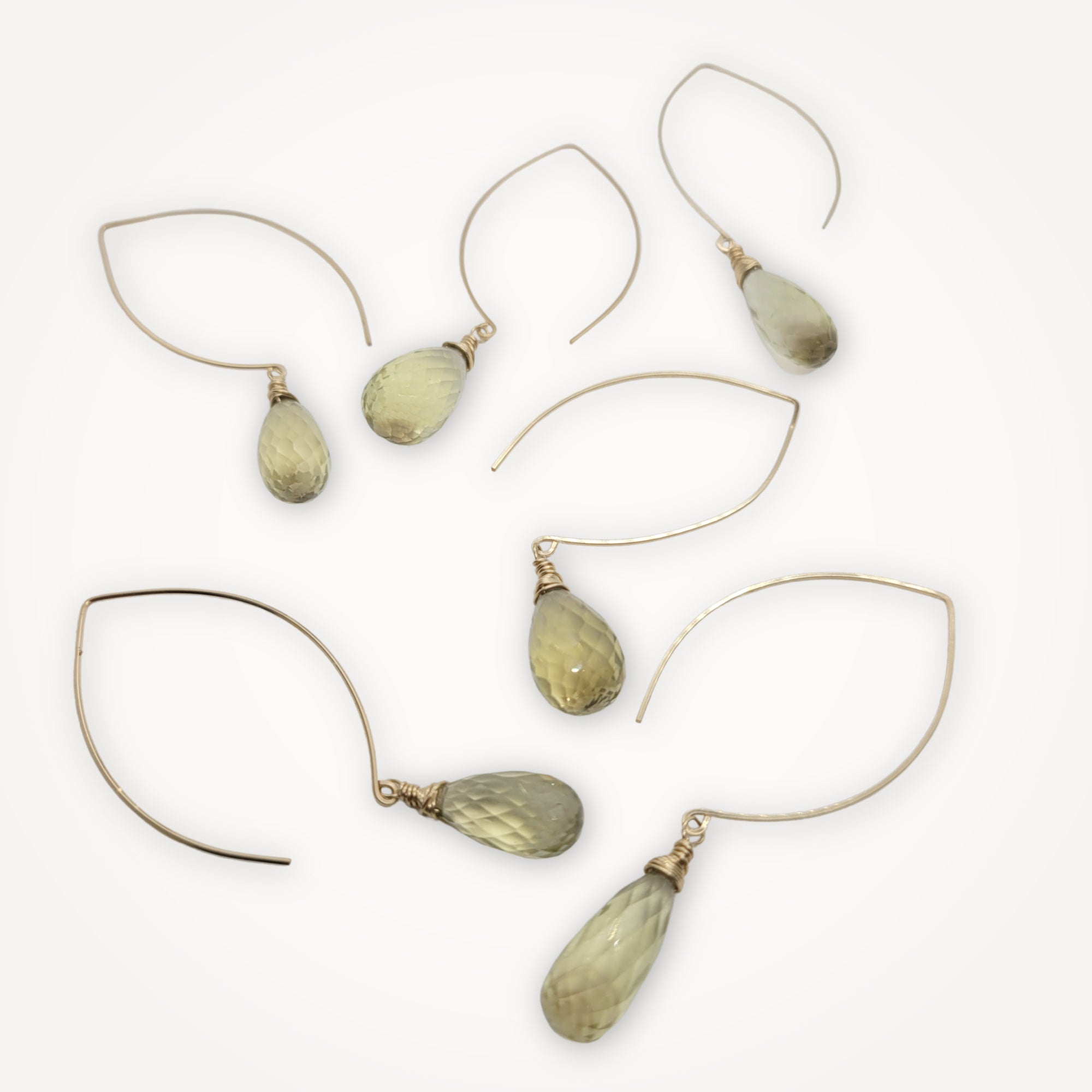 Stone of Optimism • Lemon Quartz Earrings