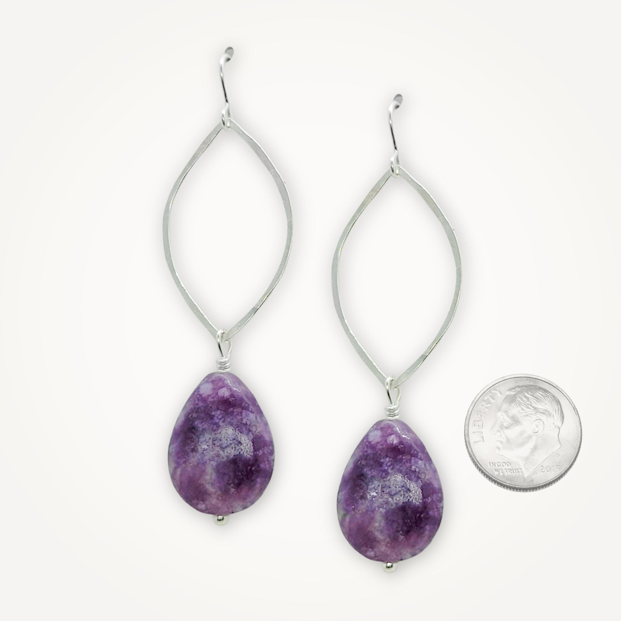 Marquise Earrings • Lilac