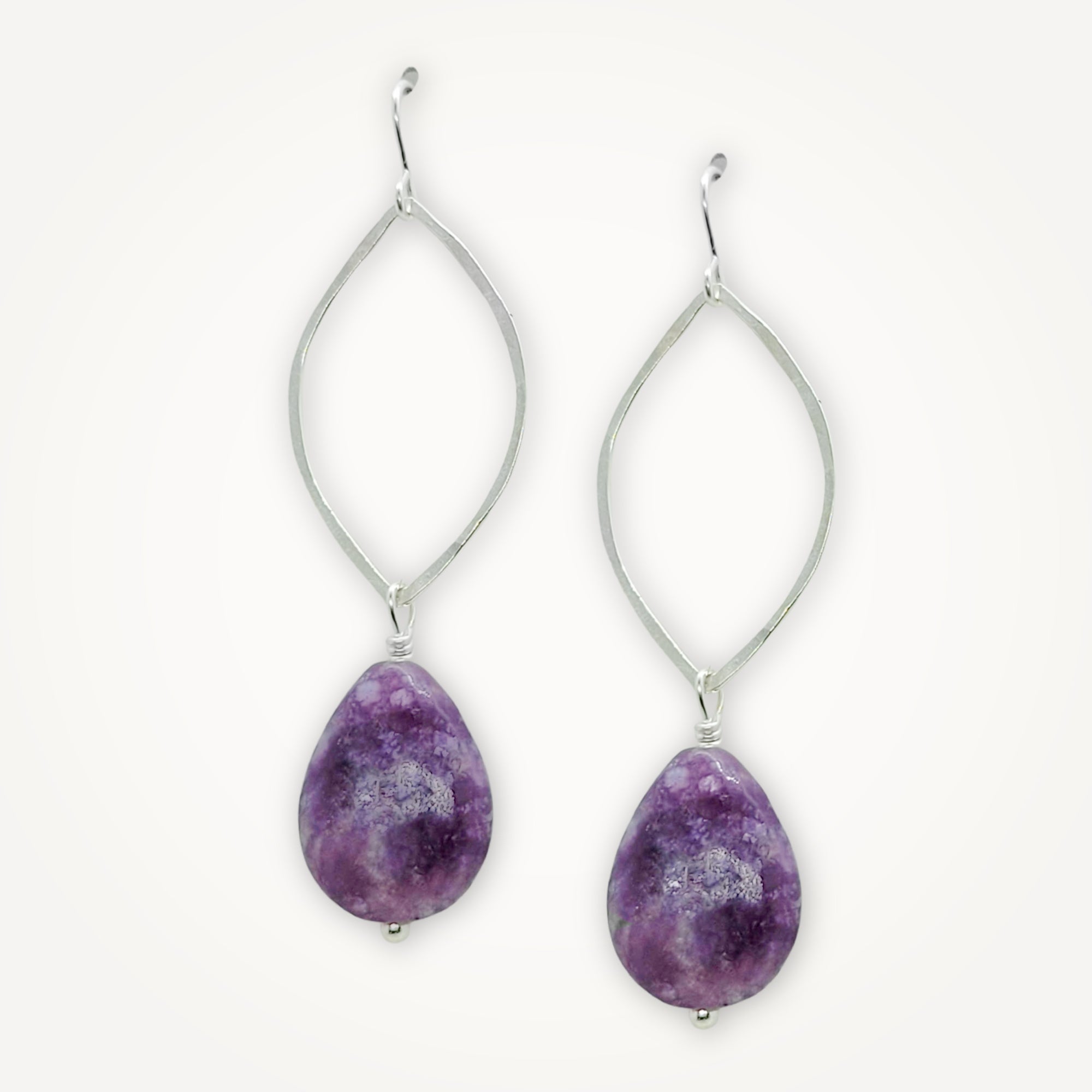 Marquise Earrings • Lilac