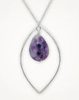 Marquise Necklace • Lilac