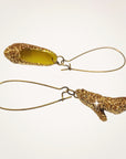 Sparkling Shoe Mardi Gras Earrings