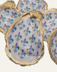 Mardi Gras Fleur de Lis Ornament • Oyster Shell