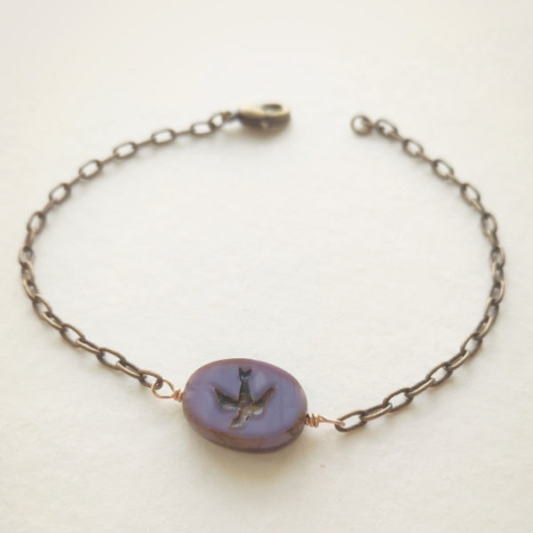 Meditation Bracelet • Peace Dove