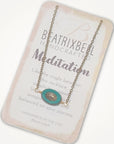 Meditation Necklace • Choice of Sunburst