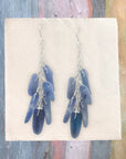 Mediterranean Earrings • Kyanite