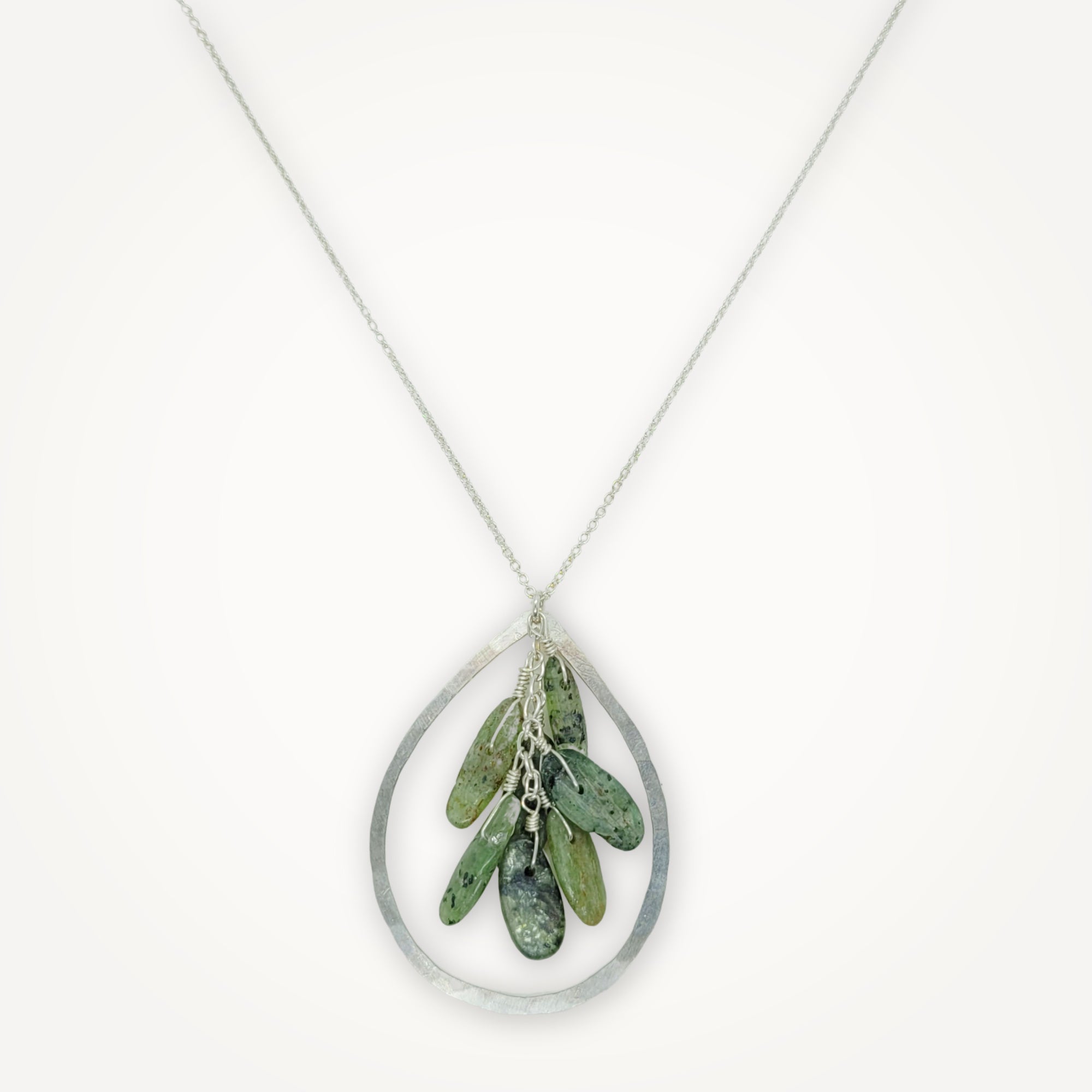 Mediterranean Necklace • Green Quartz