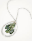 Mediterranean Necklace • Green Quartz