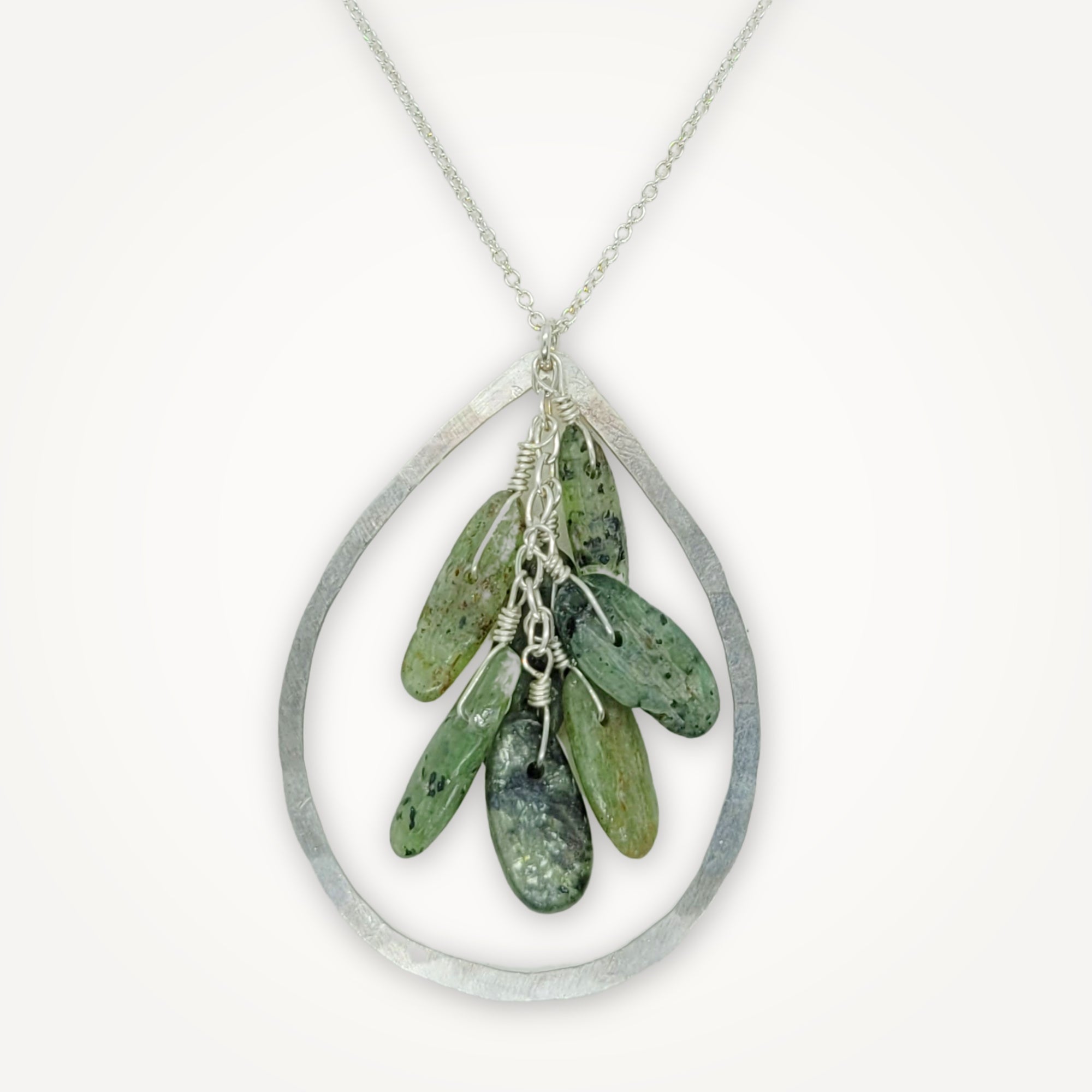 Mediterranean Necklace • Green Quartz