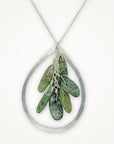 Mediterranean Necklace • Green Quartz