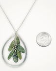 Mediterranean Necklace • Green Quartz