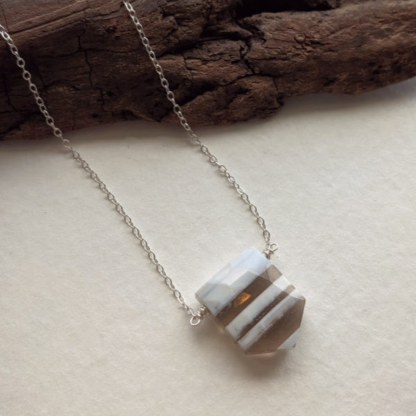Layered Opal Necklace • Minimalist Jewelry