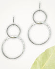 Petite Moonstruck Earrings • Double Hoop