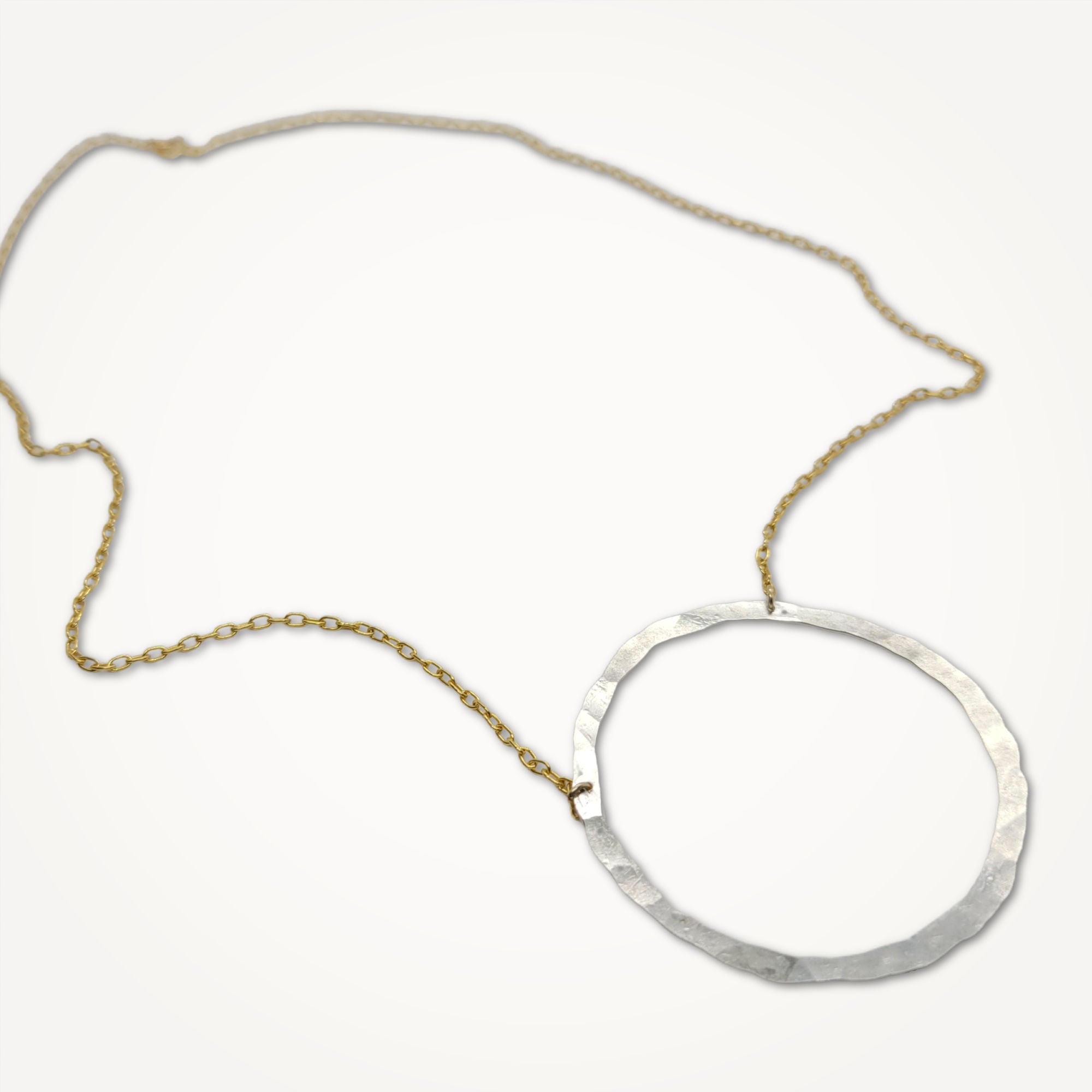 Organic Hoop Necklace