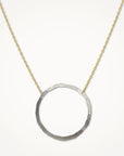 Organic Hoop Necklace