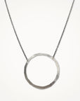 Organic Hoop Necklace