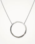 Organic Hoop Necklace