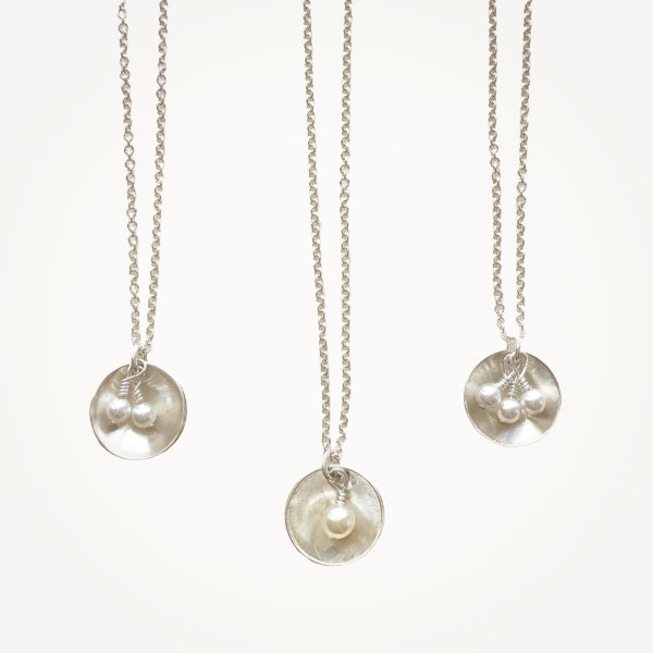 Oyster Necklace • Silver