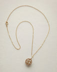 Gold Nest Necklace • Choice of Pearls