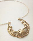 Nouveau Necklace • Scroll