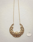 Nouveau Necklace • Scroll