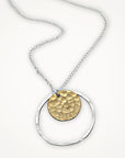 Nova Hoop Necklace