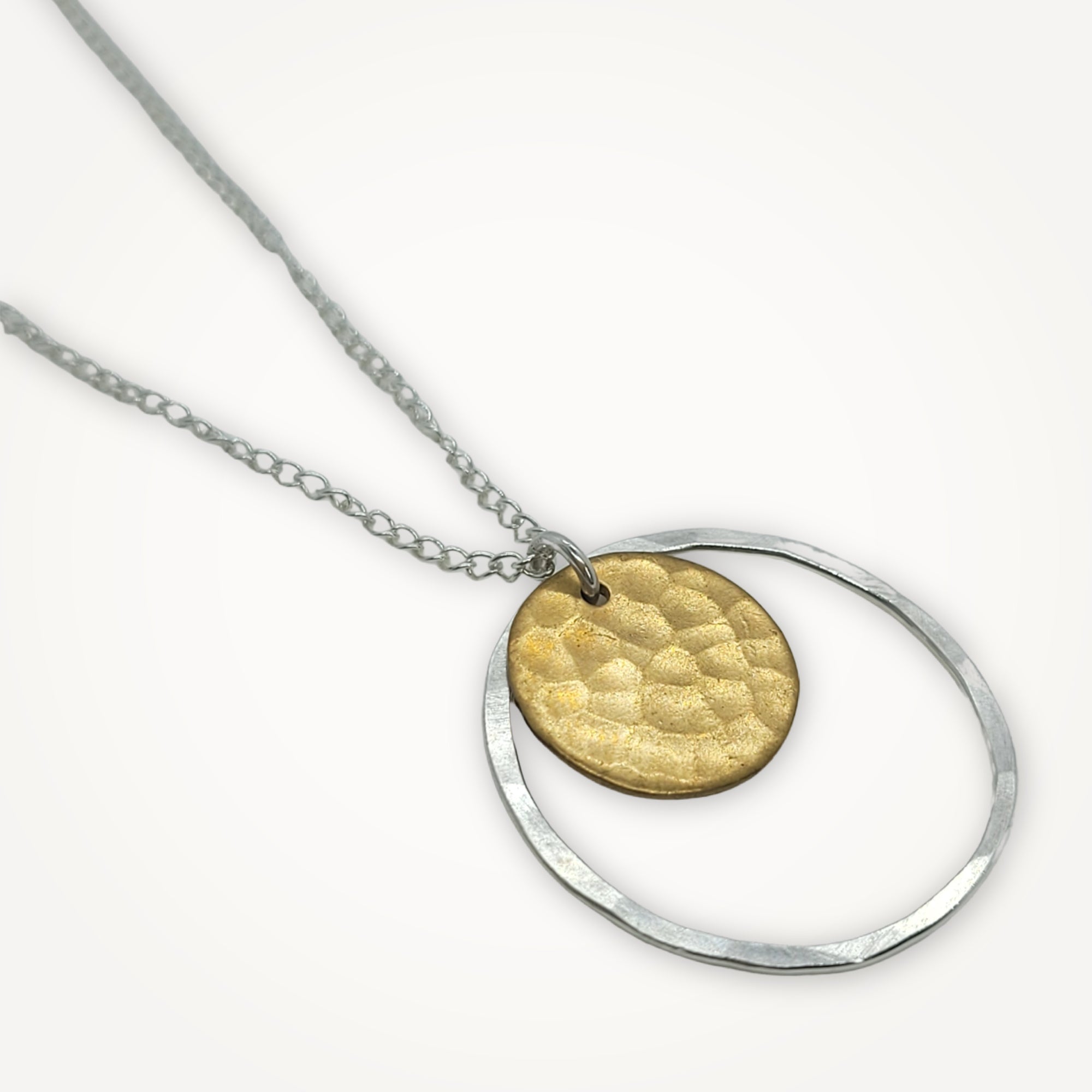 Nova Hoop Necklace