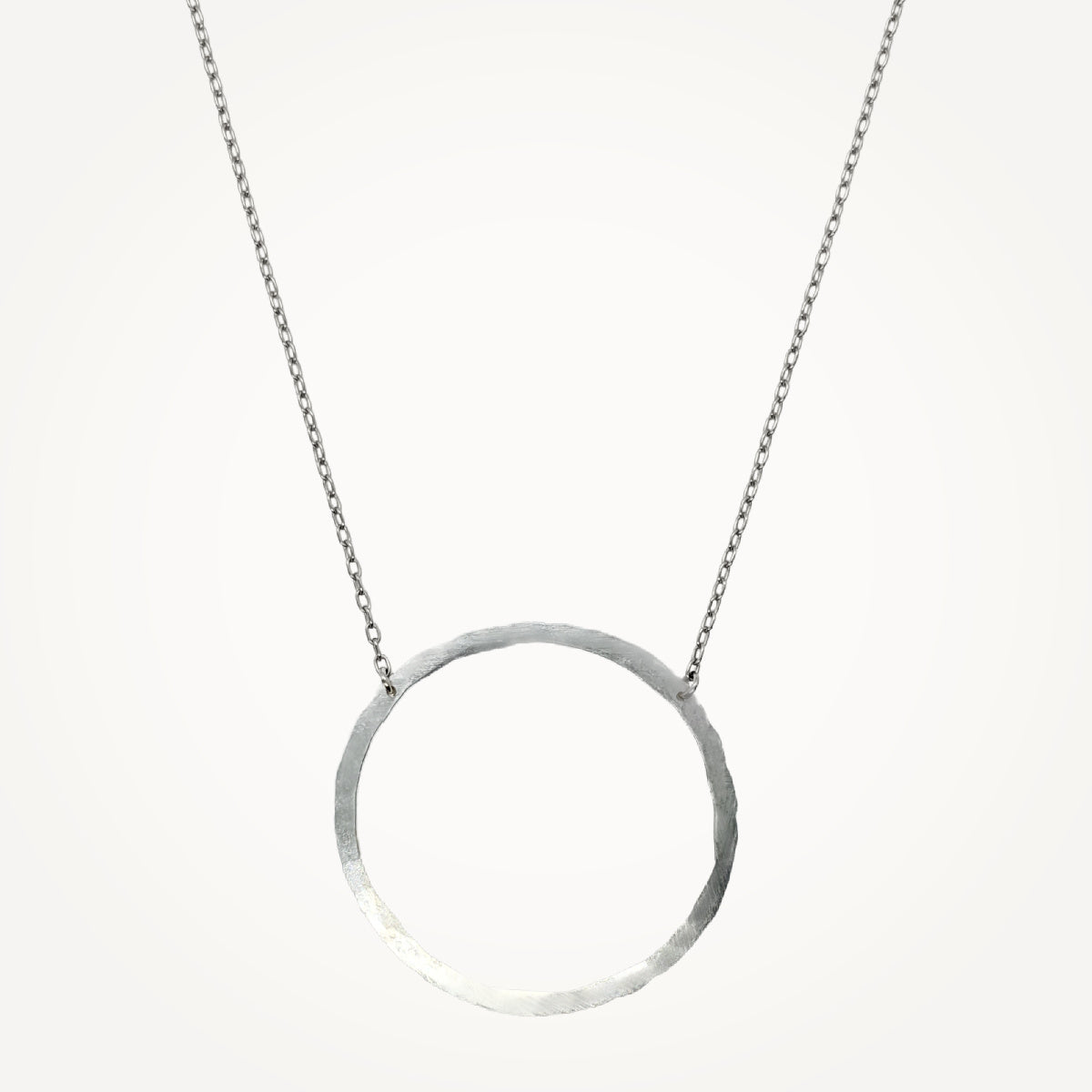 Organic Hoop Necklace