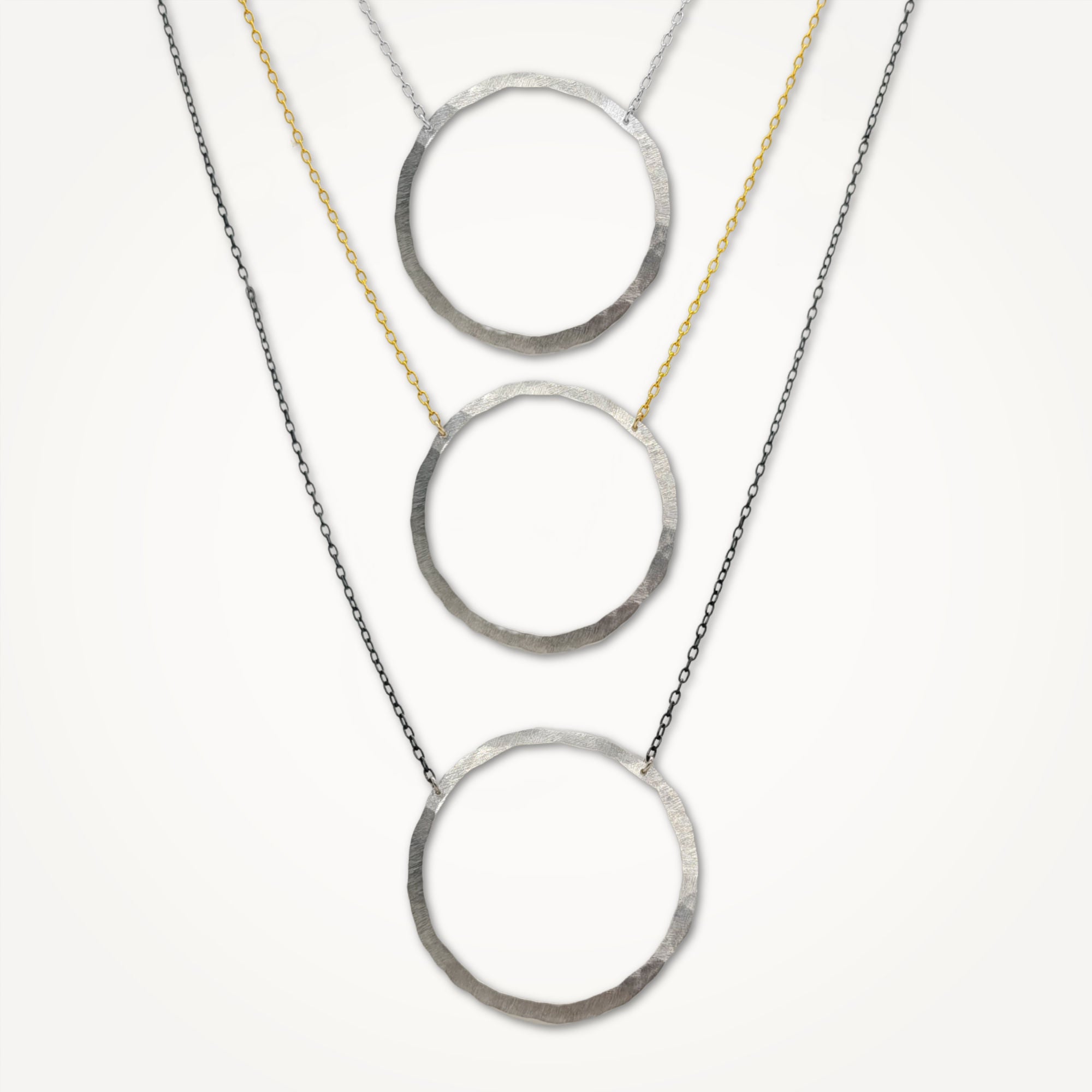 Organic Hoop Necklace