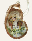 Baby Jesus with Dove Ornament • Oyster Shell