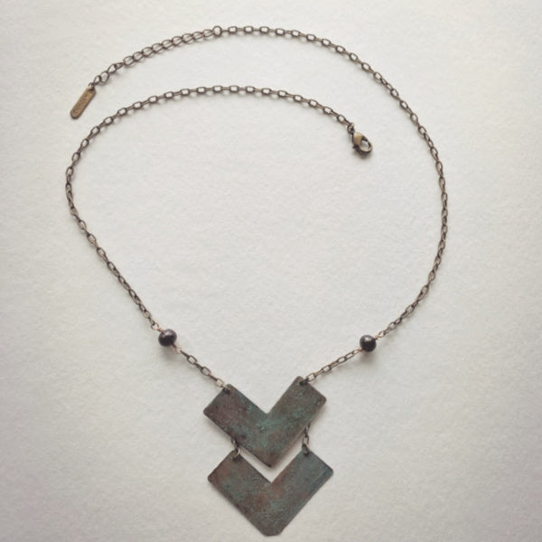 Incline Patina Necklace
