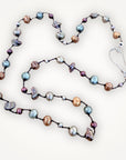 Jewel Tone Necklace • Freshwater Pearl