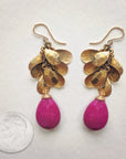 Petal Earrings • Ruby Jade