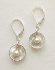 Oyster Earrings • Silver