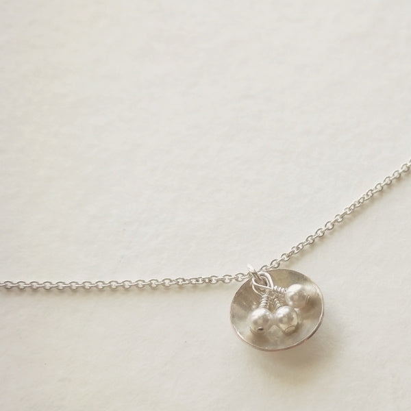 Oyster Necklace • Silver