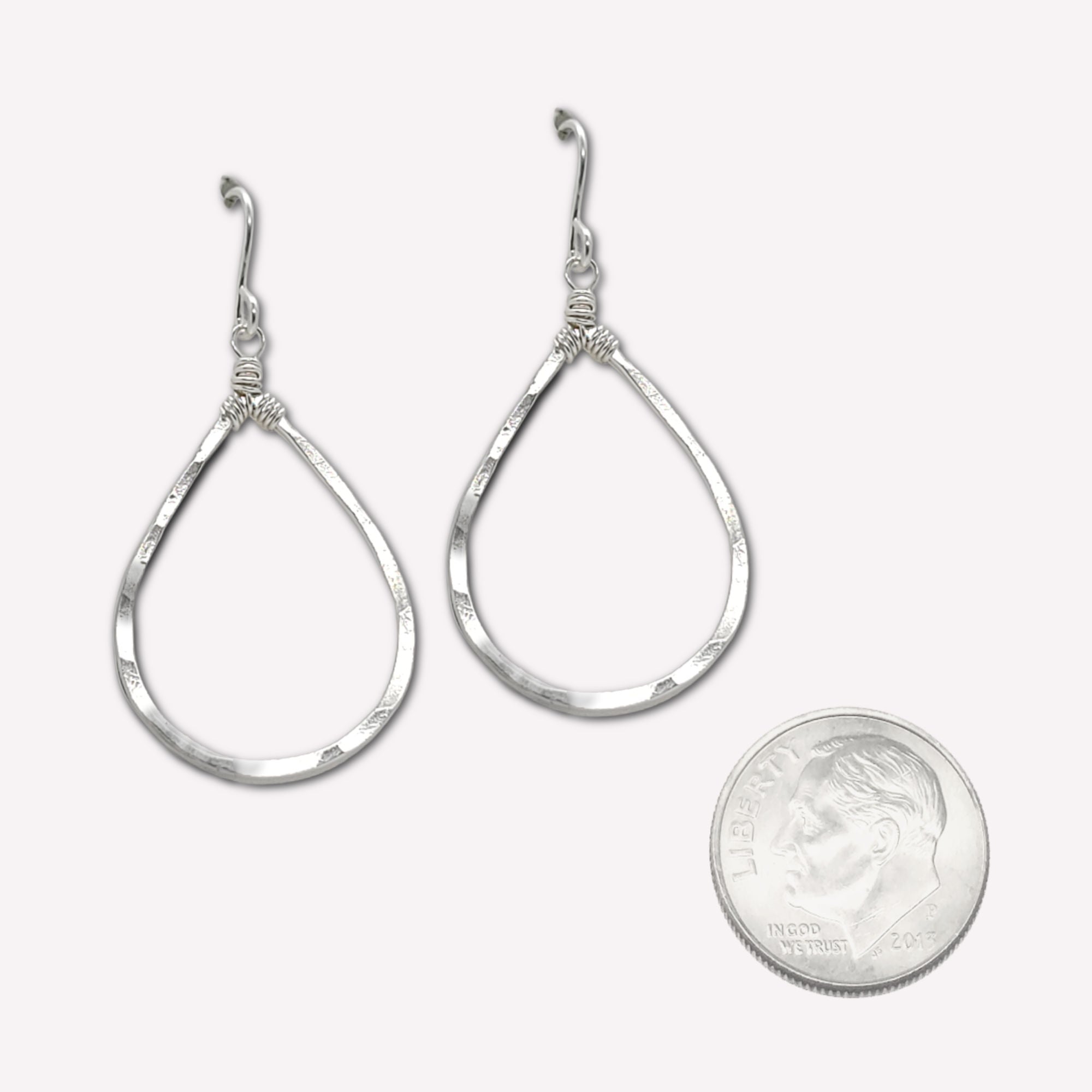 Teardrop Earrings •  Petite